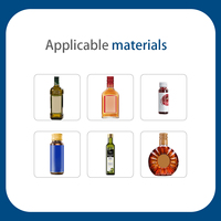Capsuleuse automatique à tête unique pour contenants en verre (huile d'olive/vin)