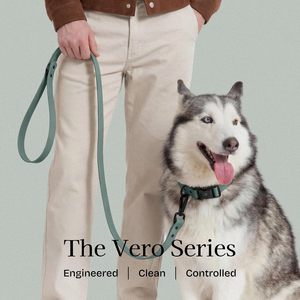 Ensemble collier et laisse en silicone imperméable pour chiens de petite, moyenne et grande taille, réglable, robuste, en PVC, couleur pastel - Product Image 5