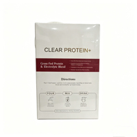 Poudre de protéines transparente à marque privée OEM avec collagène et électrolytes, formule naturelle sans sucre pour la récupération musculaire et l'hydratation