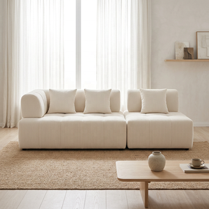 Sofá Seccional Modular Reclinable de Tres Plazas en Corduroy Rosa Polvoriento, Sofá en Forma de L <span class=keywords><strong>para</strong></span> <span class=keywords><strong>Sala</strong></span> de Estar, Centro Comercial u Hotel - Product Image 6