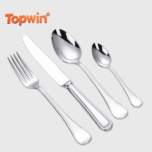 Luxury Modern Lightweight Stainless Steel and Cutlery <b>Set</b> Restaurant -Wholesale Spoon Fork Knife Dinnerware - Product Image 1