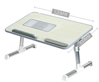 Support de table pliable de haute qualité pour ordinateur portable réglable avec ventilateur