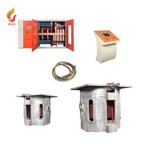 Fourneau de fusion d'aluminium de 100 kg à 15 tonnes avec pompe, induction électrique, écran tactile et IoT, certifié ISO9001 - Product Image 3