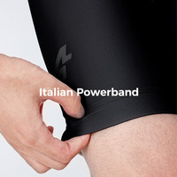 Cuissard de cyclisme personnalisé Pro ODM réfléchissant, grande taille, sans coutures, avec rembourrage italien, nom d'équipe