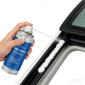 Grasa de Litio Blanca en Aerosol KEC para Mantenimiento de Automóviles, 400 ml, para Lubricar Piezas Móviles, con 3 Años de Duración - Product Image 3