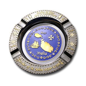 Souvenir <b>Ashtray</b>, Custom Desktop Metal <b>Ashtray</b> - Product Image 4
