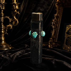 Encendedor de Queroseno Recargable de Estilo Bohemio Personalizado, Diseño Inspirado en Artefactos Místicos, Encendido por Presión, Mecanismo Metálico, Resina Hecha a Mano - Product Image 3