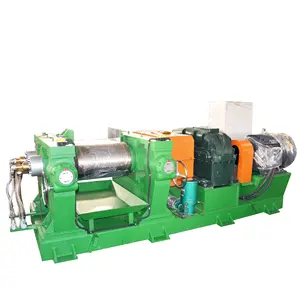 Factory Price Automatic Rubber Cracker Mill Waste Tire Recycling Machine Rubber Grinding Machine for lower price