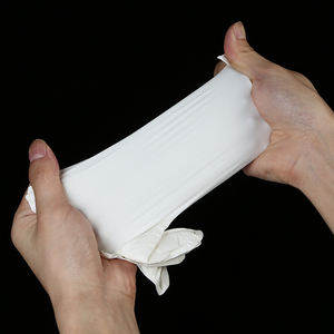 Gants en nitrile blancs jetables sans poudre de qualité alimentaire pour le nettoyage de la cuisine à domicile, le jardinage et la cuisine - Product Image 5