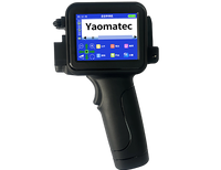 Imprimante portable Yaomatec 12,7 mm pour marquage de logos et codes QR sur bouteilles en plastique, imprimante jet d'encre portable, utilisation pour cartes
