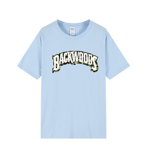 Camiseta de Algodón 100% de Calidad Superior, Talla Americana, con Estampado Gráfico de Tienda de Cigarrillos, Estilo Backwoods Cookie, con Logotipo Personalizado Impreso - Product Image 4
