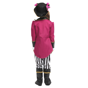 2025 disfraces de <span class=keywords><strong>pirata</strong></span> de Halloween de lujo lindo niño niña carnaval niños piratas el Caribe disfraz niños mascarada vestido - Product Image 3