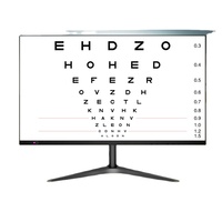 Tableau de test de la vision optique Hongdee 2023, écran de 21,5 pouces, tableau d'acuité visuelle bon marché, matériau en acier et plastique, ODM pris en charge, 1 an