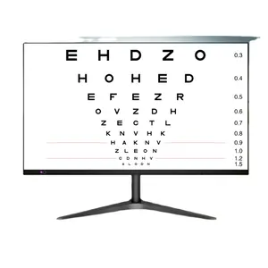 2023 hongdee 21.5 inch màn hình tầm nhìn biểu đồ kiểm tra giá rẻ thị lực biểu đồ tầm nhìn thử nghiệm