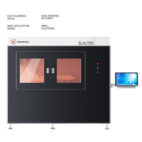 Imprimante 3D industrielle automatique SLA, haute précision, prototypage rapide, connectivité USB, 1 an de garantie, état neuf, haute qualité