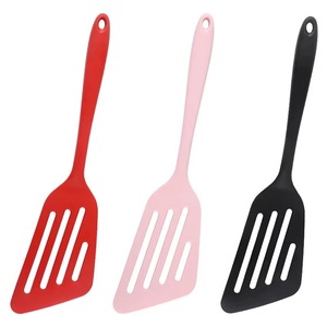 Silicone Slotted Flipper Turner Non Stick Spatula Slotted Cooking Spoon for Frying <b>Eggs</b> <b>Pan</b> Cooking - Product Image 4