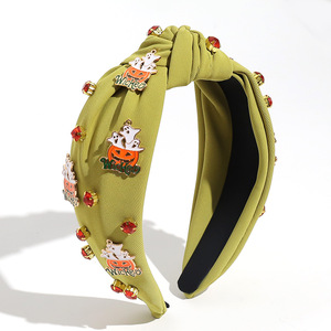 Su misura Cross-border nuova fascia di Halloween zucca fantasma del diavolo con accessori per capelli alla moda per le vacanze - Product Image 6