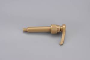 28mm Gold Plastic Refillable Food Grade Coffee <b>Syrup</b> Dispenser <b>Pump</b> Compatible with 25.4 Oz/750ml Bottles Flavoring <b>Syrup</b> <b>Pump</b> - Product Image 5