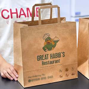 Empaque de Papel Kraft Ecológico de Alta Calidad con Logotipo Personalizado para Restaurantes y Supermercados - para Pizza y Sushi - Product Image 5