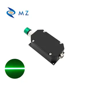 High Brightness Adjustable Focusing 520nm 1600mw 1.6w Industrial Grade Long Life Green Line Laser Diode Module