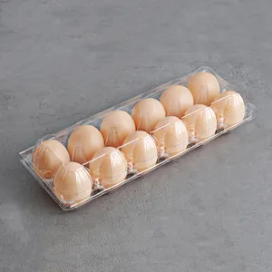 鸡蛋包装盒15大中号小蛋托pvc包装盒透明塑料盒鸽子托