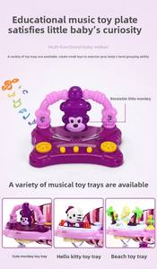 Andador para Bebé 4 en 1, Multifuncional, Plegable, con 8 Ruedas y <span class=keywords><strong>Mango</strong></span> de Empuje, Suministro de Fábrica - Product Image 3