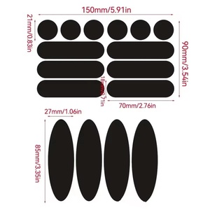 Autocollants réfléchissants noirs invisibles <span class=keywords><strong>pour</strong></span> <span class=keywords><strong>casque</strong></span>, ruban adhésif de sécurité réfléchissant <span class=keywords><strong>pour</strong></span> vélo, moto, trottinette <span class=keywords><strong>pour</strong></span> enfants - Product Image 5