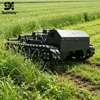 Tondeuse robot agricole intelligente à essence CE Euro 5 EPA, 22 CV, autopropulsée, zéro-turn, mini-tracteur télécommandé