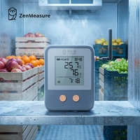 ZenMeasure Gateway Industrial de Temperatura y Humedad para la Gestión Inteligente de Almacenes y Almacenamiento de Alimentos