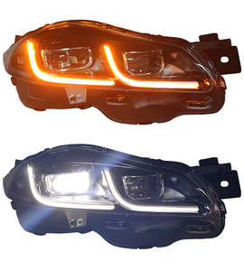 LED Headlights for XJ XJL 2010-2016 Front Head <b>Light</b> <b>Projector</b> Lamp System Auto Accessories 12V New Condition 12v LED Headlights - Product Image 1