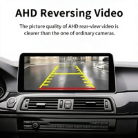 Untuk Mobil BMW Seri 5 F10, Stereo Mobil Android Auto CarPlay, Kamera Mundur, Penyimpanan 64GB, Layar 12.3 inci, Dudukan Dashboard 2DIN Terintegrasi