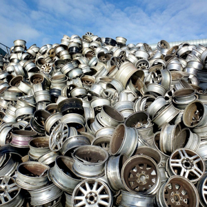 Chatarra de Ruedas de Aluminio, Material de Reciclaje de Llantas de Aleación con 99.90% de Contenido de Al para Procesamiento de Chatarra Metálica - Product Image 1