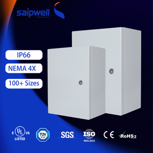 Boîte de commande électrique industrielle, boîte à interrupteurs murale, résistante aux intempéries, en acier laminé à froid, IP66, sûre et durable - Product Image 6