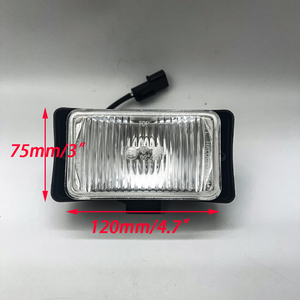 Faro halógeno directo <span class=keywords><strong>de</strong></span> fábrica <span class=keywords><strong>de</strong></span> 12V para carrito <span class=keywords><strong>de</strong></span> Golf, vehículos eléctricos, nuevo parachoques, Luz antiniebla cuadrada, piezas <span class=keywords><strong>de</strong></span> automóviles delanteras, pastillas - Product Image 5