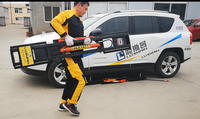 L520E 2500kg Élévateur de voiture à ciseaux portable avec plaque d'extension Fabriqué en Chine Cylindre à huile CE ISO9001