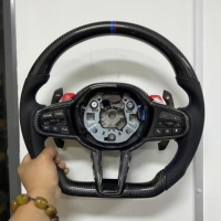 Volant GZYLC pour BMW F10 F20 F30 F32 F36 F80 M3 M4 M5 M6 E70 E90 E91, volant en cuir, pièces automobiles