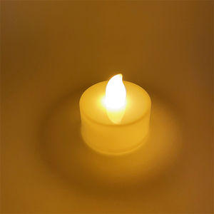 Bougies <span class=keywords><strong>LED</strong></span> sans <span class=keywords><strong>flamme</strong></span>, petites, blanches et colorées, à piles, avec <span class=keywords><strong>flamme</strong></span> <span class=keywords><strong>vacillante</strong></span> jaune pour la décoration de la maison - Product Image 4