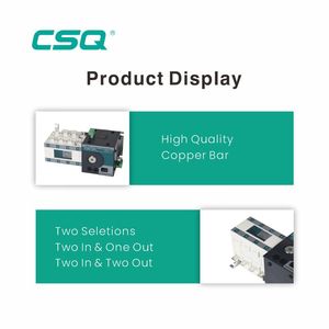 <span class=keywords><strong>Interrupteur</strong></span> avec commutateur automatique CSQ 1250A, panneau de commutation pour générateur, double puissance avec transfert automatique - Product Image 4