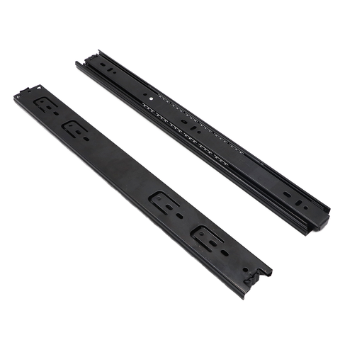 Modern 45mm 3-Veces Soft-Close Magnetic Steel Rail Extension for Kitchen Dining Bedroom Cabinets for Apartment or Hotel Use