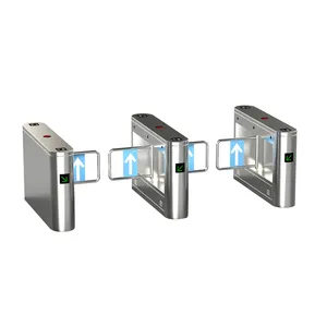 800mm Width Single Person Through Circular Arc Swing Gate Access Control