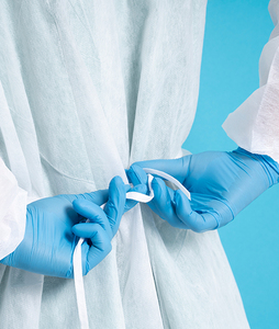 قفازات عمل مطلية بالنتريل، قفازات يد من النتريل مع سطح محبب - Product Image 5