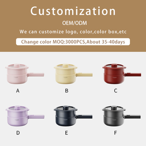 Chảo đa năng nấu ăn, hâm nóng thức ăn, nồi điện nấu mì, bếp từ - Product Image 6