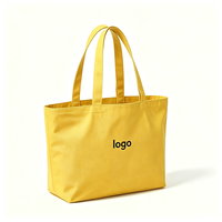 Bolsa de Lona Extra Grande con Asa Doble, Bolso de Compras con Logotipo Personalizado, Gran Capacidad para el Uso Diario y Compras