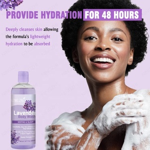 <span class=keywords><strong>Gel</strong></span> douche apaisant à la lavande, best-seller, sensation de douceur, nettoyage en douceur, nettoyant pour la peau à base de plantes biologiques pour femmes et hommes - Product Image 4