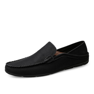 Mocassins en cuir décontractés pour hommes, à semelle souple, avec logo personnalisable, tailles 36-<span class=keywords><strong>47</strong></span>, vente en gros - Product Image 4