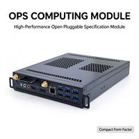 Komputer Mini PC OPS Baru I7 Dual Core Generasi ke-7 4GB DDR4 DDR5 128GB LAN Wifi untuk Papan Tulis Elektronik