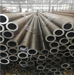 ASTM A106b A53b Q345b S275jr S275j2 Sch40 Tubo redondo negro 6m Longitud 20 24 30 pulgadas Tubo de acero al carbono sin costura - Product Image 3