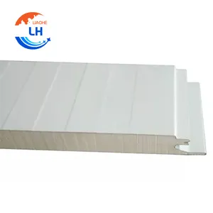 Paneles sándwich de PU con revestimiento de acero de color Panel de pared de Pu de acero inoxidable 304 2B