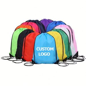 210D 600D 420D Promotional Polyester Waterproof <b>Drawstring</b> <b>Backpack</b> Sports & Shopping Bags - Product Image 2