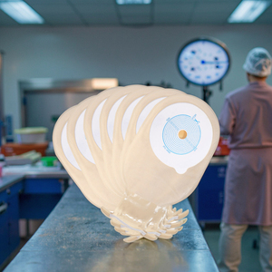 70mm Dokunmamış Hidrokolloid Gövdeli Tek Parça Tıbbi Yapışkanlı Boşaltılabilir Ostomi Kolostomi Torbası Kelepçeli Kılıf CE ISO Sertifikalı Sınıf - Product Image 2